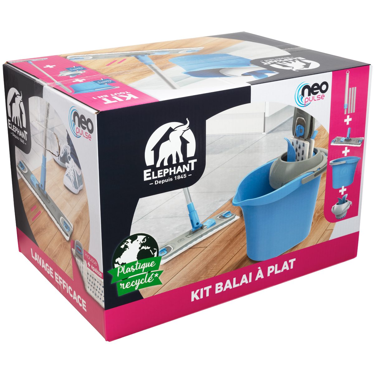Kit de nettoyage - Kit NEO PULSE - Elephant Maison