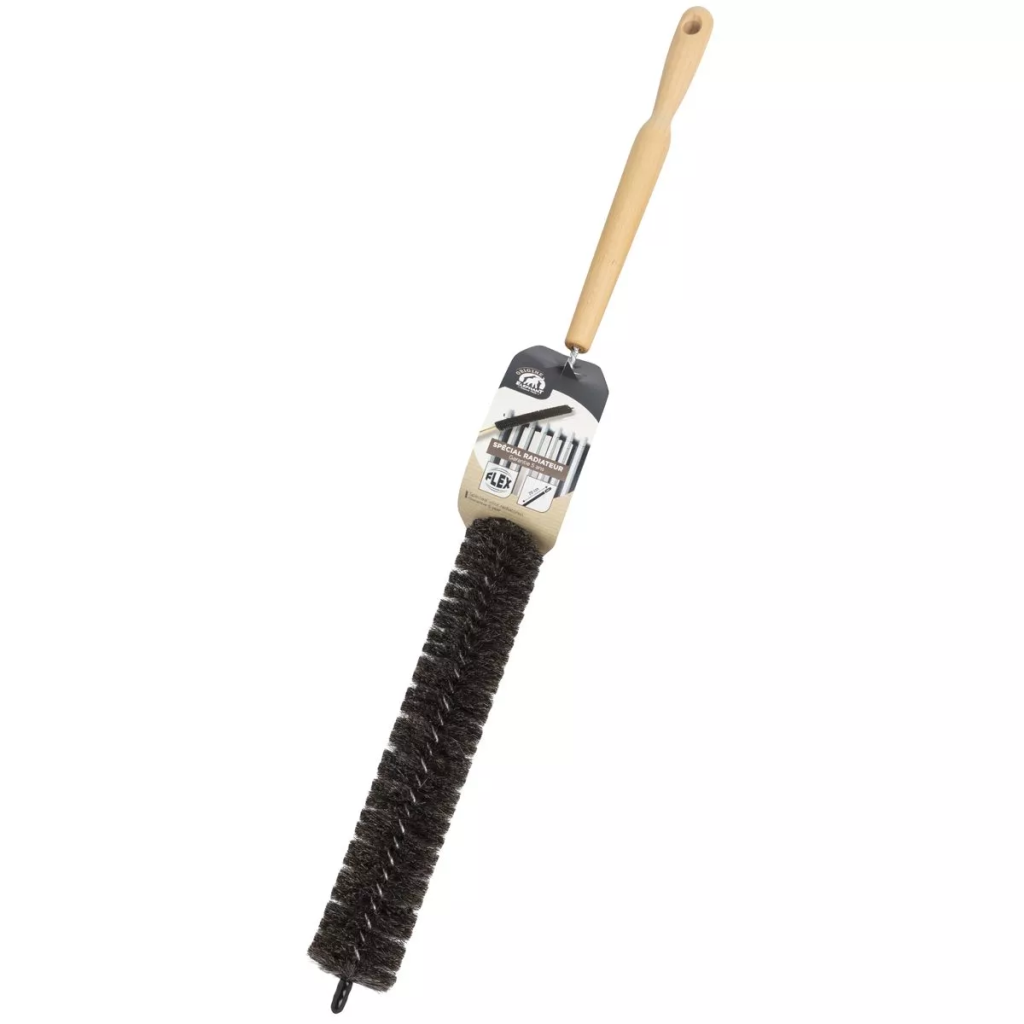brosse radiateur tête de loup
