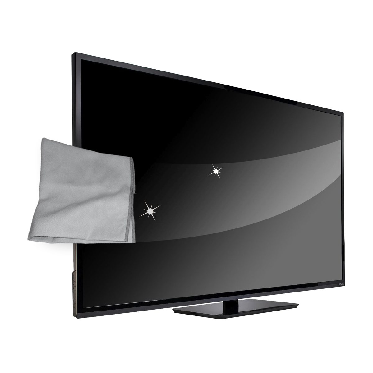 Nettoyant écran (500ML) + Brosse Clavier + Chiffon Microfibre pour TV,  Tablette, PC/Ordinateur Portable, LCD, LED, Mobile avec des Produits  naturels