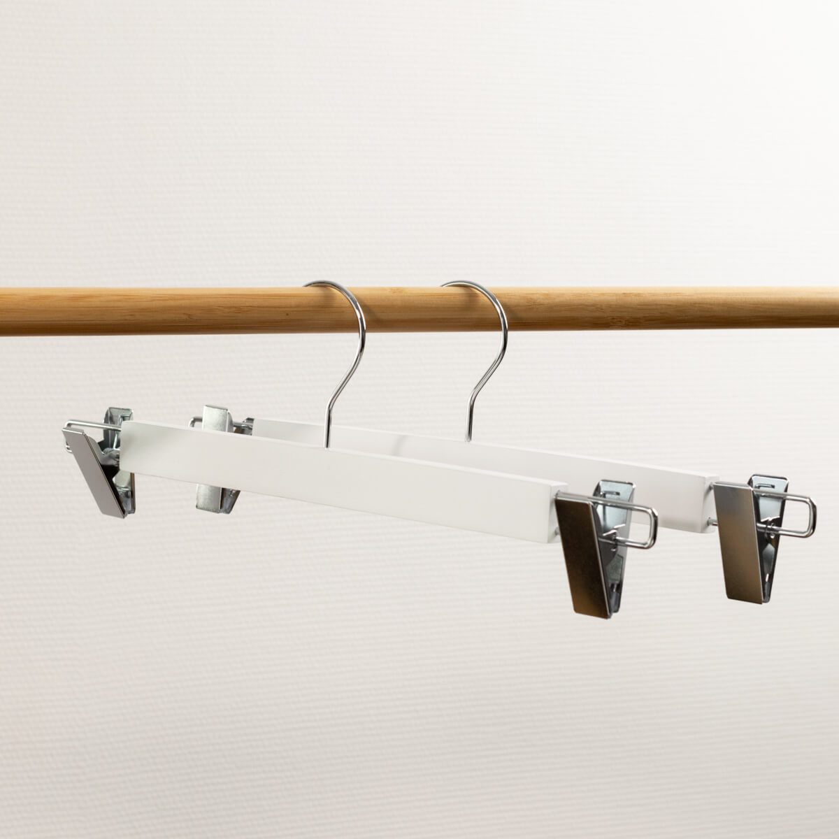 Cintre à pinces jupes/pantalons x2