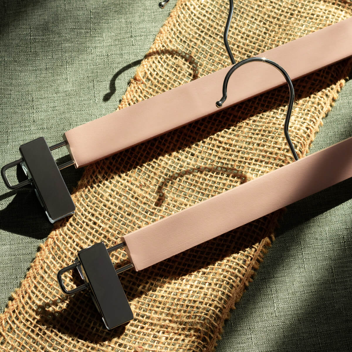 Cintre à pinces jupes/pantalons x2