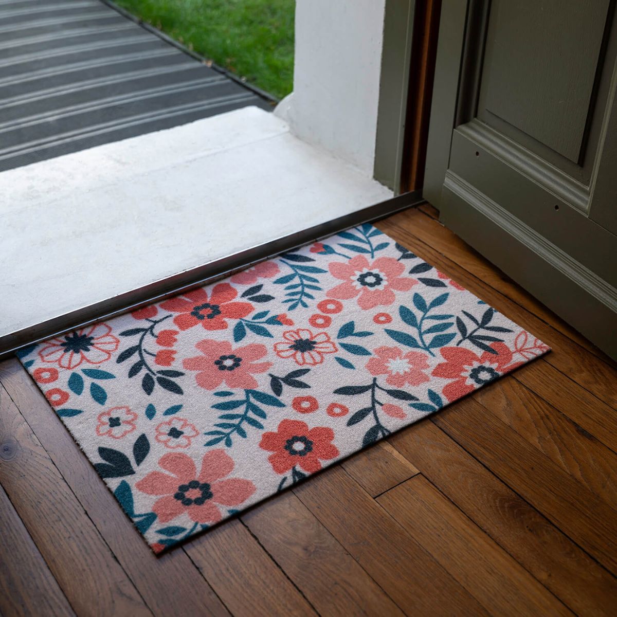Tapis essuie-pieds décoré
