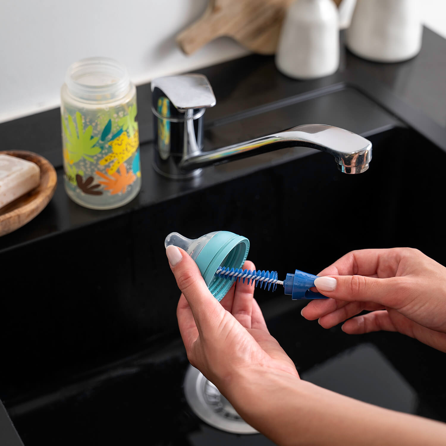 Goupillon biberon Sanitized®
