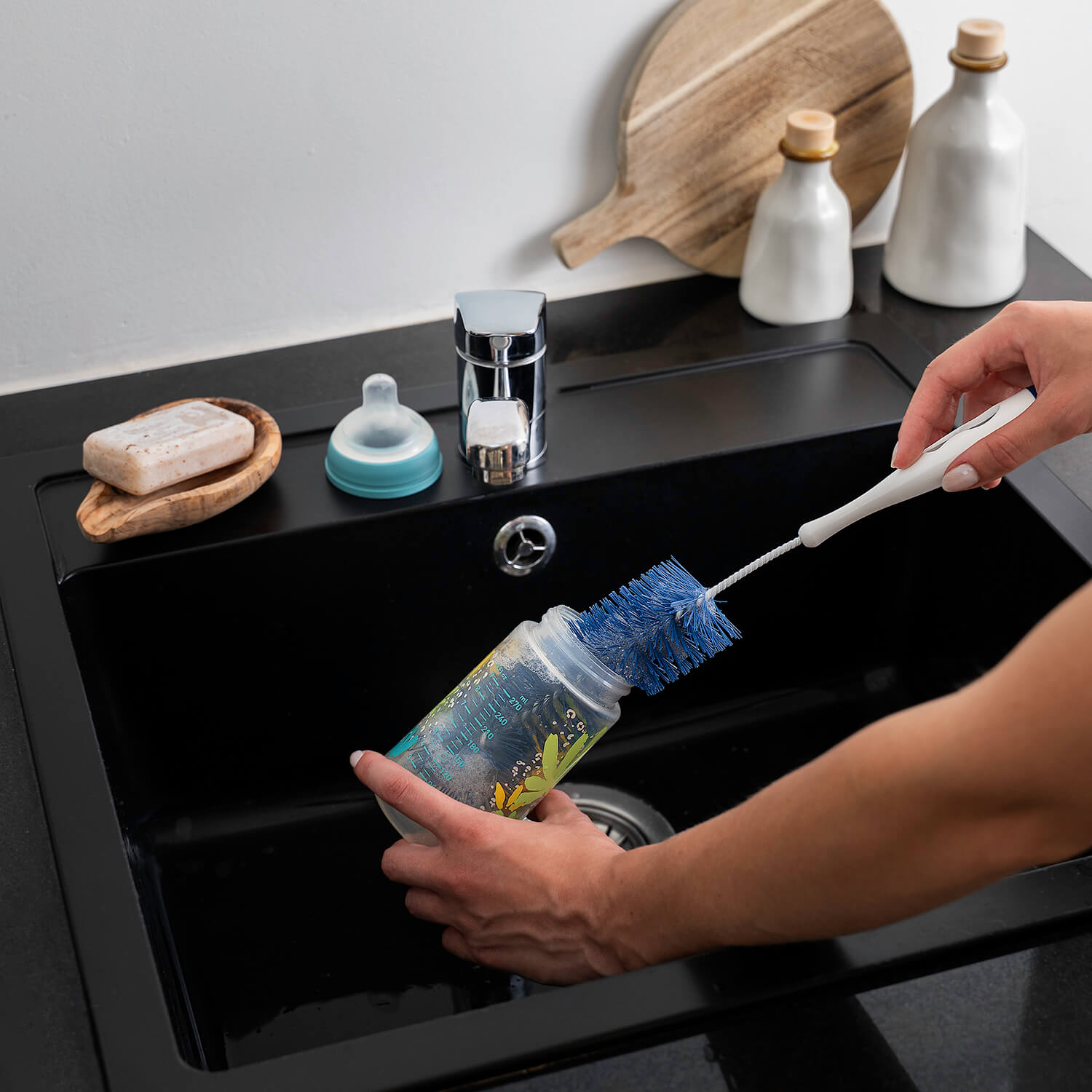 Goupillon biberon Sanitized®
