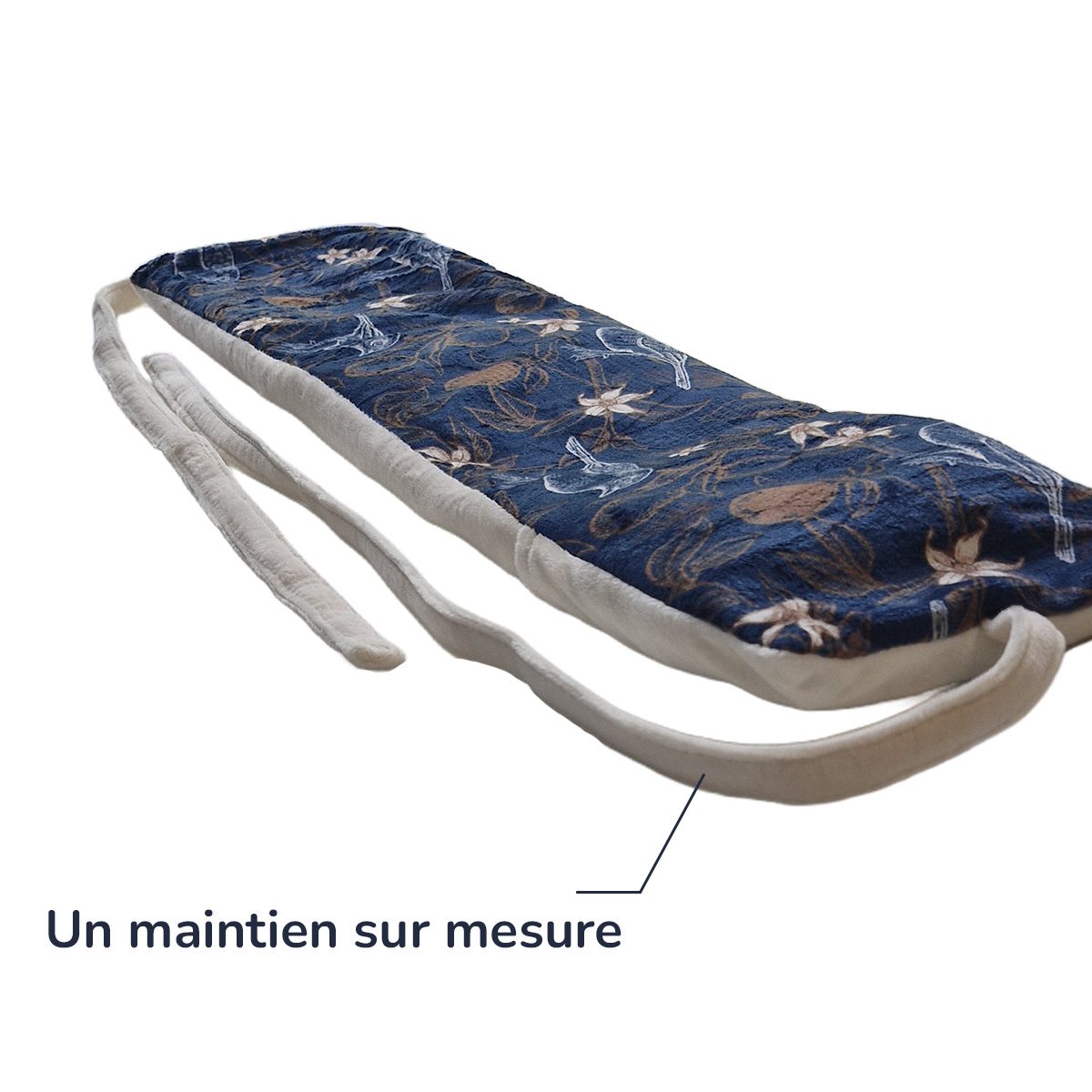 Bouillotte longue grains de blé & lavande – Image 8