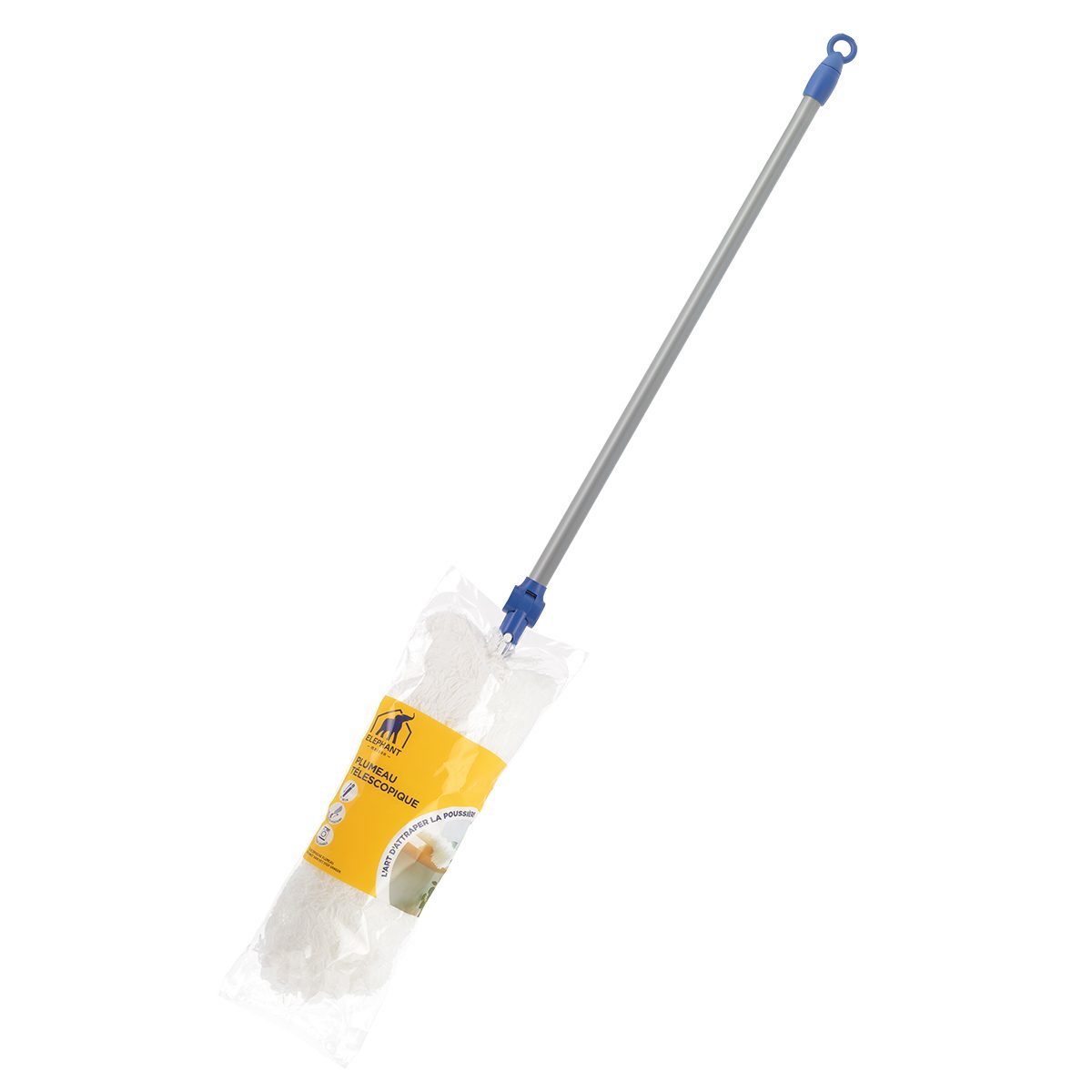 Plumeau microfibre télescopique