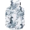 La bouillotte polaire Paon noir & blanc - Elephant Maison
